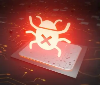 A malware bug on a device that needs antimalware software