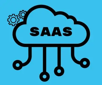 SaaS (software as a service) uses a cloud-based infrastructure.