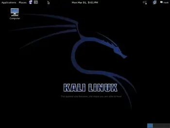 The Kali Linux symbol
